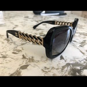 Authentic Chanel Cat Eye Sunglasses
